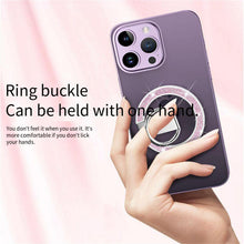 Carica l'immagine nel visualizzatore di Gallery, Ysnzaq Glitter Supporto ad Anello Magnetico Telefono per MagSafe PQ Rosa