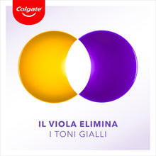 Carica l'immagine nel visualizzatore di Gallery, Colgate Dentifricio Sbiancante Max White Purple Reveal 4 Confezioni da 75 ml I Per Denti Bianchi I Sicuro Per Lo Smalto 