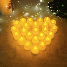 Carica l'immagine nel visualizzatore di Gallery, Diompirux 24 Candele LED, luci a LED realistiche e luminose, funzionamento a batteria, Candele Flickering Flameless, con