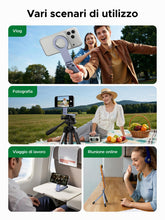 Carica l'immagine nel visualizzatore di Gallery, UGREEN Treppiede Magnetico per Telefono Grigio Nebulosa