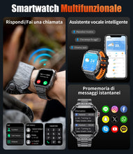 Carica l'immagine nel visualizzatore di Gallery, LIGE Smartwatch Uomo Con 3 Cinturini, Schermo HD 2,01", Orologio Smart Con Chiamata Bluetooth, Cardiofrequenzimetro 24/7
