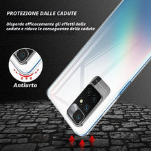 Carica l'immagine nel visualizzatore di Gallery, Captor Cover Trasparente per Xiaomi Redmi 10, Custodia TPU in Silicone Flessibile Morbida e Sottile, Protezione di Alta 
