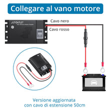 Carica l'immagine nel visualizzatore di Gallery, AUTOUTLET Repellente ad Ultrasuoni per Auto 2 Pezzi, Scaccia Topi Professionale, per Protezione Motori 12V, Cavo da 50cm