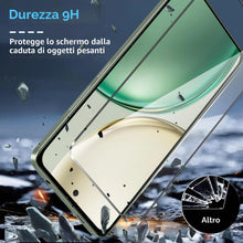 Carica l'immagine nel visualizzatore di Gallery, Vauki Vetro Temperato per Honor Magic 8 Lite 5G Pellicola Protettiva con Protezione Fotocamera [2+2 Pezzi] Durezza 9H An