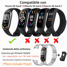 Carica l'immagine nel visualizzatore di Gallery, BDIG Cinturino compatibile per Xiaomi Mi Band 11/10/9/8
