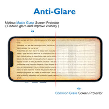 Carica l'immagine nel visualizzatore di Gallery, Mothca Vetro Temperato Opaco per iPhone 13/13 Pro/ 14/ 16e/ 17e, Pellicola Protettiva con Incisione Nanostrutturata, Ant