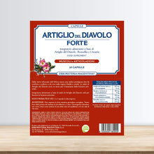 Carica l'immagine nel visualizzatore di Gallery, Erboristeria Magentina ARTIGLIO DEL DIAVOLO FORTE CAPSULE - 60 capsule con Boswellia e Uncaria per Dolori Articolari e M