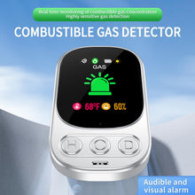 Carica l'immagine nel visualizzatore di Gallery, Rilevatore di Gas Combustibile con Spina per Casa, Allarme di Gas, Rilevatore di Fughe di Gas per Gas Naturale GPL Metan