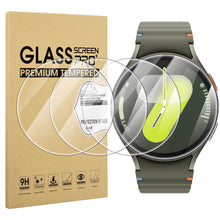 Carica l'immagine nel visualizzatore di Gallery, Diruite 4 Pezzi Vetro Temperato per Samsung Galaxy Watch 7/6/5/4 44mm Pellicola Protettiva,HD Vetro Senza Bolle Protezio