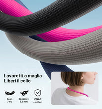 Carica l'immagine nel visualizzatore di Gallery, memumi Set Esclusivo Cordino per Telefono 2 Pezzi (Lungo + Corto), 3 Utilizzi, Design Intrecciato alla Moda, Universale 
