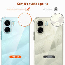 Carica l'immagine nel visualizzatore di Gallery, iVoler Cover per Oppo A6x / A6k 4G / 5G, Custodia Antiurto Anti-Graffio Trasparente per Assorbimento Degli Urti con Para
