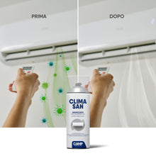 Carica l'immagine nel visualizzatore di Gallery, CAMP Climasan Igienizzante - Igienizzante Climatizzatore Casa, Spray per Condizionatori Ideale per Rimuovere Germi e Bat