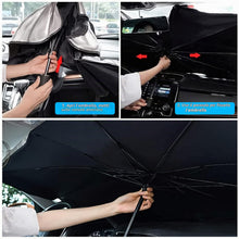 Carica l'immagine nel visualizzatore di Gallery, D-Lumina Parasole Auto Ombrello Accessori Auto Parasole Auto (S-125×65cm)