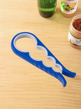 Carica l'immagine nel visualizzatore di Gallery, IPEA Apribarattoli Multifunzione per Aprire Barattoli, Lattine e Tappi a Vite - Apriscatole Multiuso in Plastica da Cuci