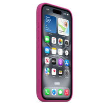 Carica l'immagine nel visualizzatore di Gallery, Apple Custodia MagSafe cover in silicone per iPhone 16 - Fucsia