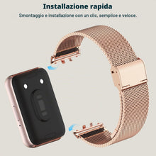 Carica l'immagine nel visualizzatore di Gallery, BDIG Metallo Cinturino Compatibile per Samsung Galaxy Fit 3,Cinturino in Acciaio Inossidabile per Samsung Galaxy Fit 3 O