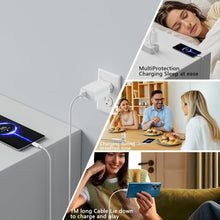 Carica l'immagine nel visualizzatore di Gallery, Caricabatterie 45W per Xiaomi, caricabatterie rapido Redmi Note 14 13 12, con 6A USB C cavo 1M, adattatore 45W per Xiaom