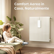 Carica l'immagine nel visualizzatore di Gallery, Praknu Set da 4 Umidificatori per Termosifoni in Ceramica – Porta Acqua