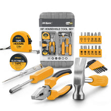 Carica l'immagine nel visualizzatore di Gallery, Hi-Spec Mini Cassetta Attrezzi per Casa e Ufficio, Riparazioni Base, giallo