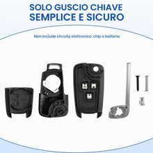 Carica l'immagine nel visualizzatore di Gallery, 2 Pezzi Guscio Chiave Auto 3 Tasti ,Per O-pel Insignia Astra J Adam Zafira Tourer C Mokka Meriva Movano Chevrolet Corsa 