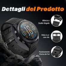 Carica l'immagine nel visualizzatore di Gallery, Compatibile con il cinturino Garmin Forerunner 165/245/645/158/55, cinturini sportivi di ricambio in nylon da 20 mm per 