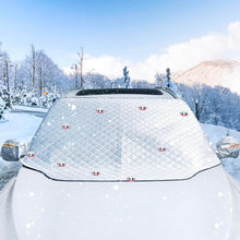 Carica l'immagine nel visualizzatore di Gallery, Copertura Parabrezza Invernale, Copertura Parabrezza - SUV | Protezione dal Gelo | 9 Fissaggi Magnetici | Copertura Auto