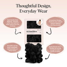 Carica l'immagine nel visualizzatore di Gallery, Kitsch Scrunchies Di Raso Per Capelli Per Le Donne - Più Morbido Di Seta Scrunchies | Scrunchies Di Raso Per Le Ragazze 
