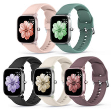 Carica l'immagine nel visualizzatore di Gallery, Higgs 5 Pezzi Cinturino 20mm Compatibile con Amazfit GTS 4 2 Mini/GTS 2 2e 3 4 42mm/Cinturini Amazfit Bip U pro/Bip S/Bi
