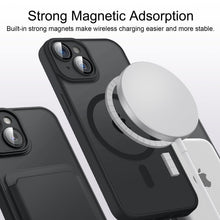 Carica l'immagine nel visualizzatore di Gallery, YLK Cover Magnetic per iPhone 13, Custodia Protettiva Completa con Magsafe,Traslucida Opaca Posteriore Sottile Antiurto 