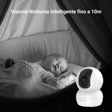 Carica l'immagine nel visualizzatore di Gallery, EZVIZ TY2 Telecamera da Interno Wifi IP Camera 1080p Grandangolare Visione Notturna Avviso Movimento Audio ad due vie Gr