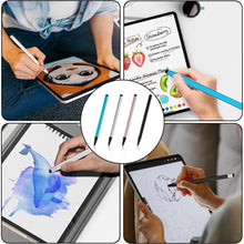Carica l'immagine nel visualizzatore di Gallery, 4 pcs penne stilo capacitive universali per touch screen, penne stilo per tutti i tablet, penne stilo per touch screen, 