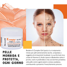 Carica l'immagine nel visualizzatore di Gallery, Bioderm E Complex Gel Lipoico Vitamina E, Acido Lipoico e Bisabololo 50 ml