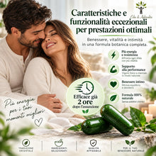 Carica l'immagine nel visualizzatore di Gallery, Erbe Di Aphrodite Integratore Uomo 100% Naturale Con Ginseng, Tribulus Terrestris, Rodiola Rosea, Aglio, Cannella – Form