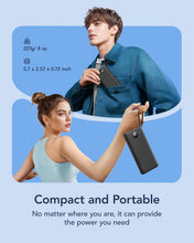 Carica l'immagine nel visualizzatore di Gallery, VRURC Power Bank 10000mAh, Slim Caricatore Portatile con 4 Cavi Intergrati
