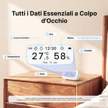 Carica l'immagine nel visualizzatore di Gallery, SONOFF Zigbee SNZB-02UL - Termometro igrometro con display E-Ink da 2,9"