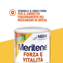 Carica l'immagine nel visualizzatore di Gallery, Meritene Forza &amp; Vitalità Gusto Cioccolato, Vitamine, Minerali, 270g