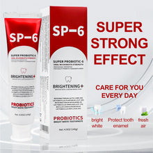 Carica l'immagine nel visualizzatore di Gallery, SP-6 Dentifricio Probiotico Sbiancante 3 * 140g