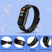 Carica l'immagine nel visualizzatore di Gallery, Nylon Cinturino per Xiaomi Smart Band 11/10/Band 9/8, Elastico