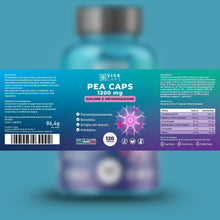 Carica l'immagine nel visualizzatore di Gallery, Pea integratore 1200mg per dose giornaliera 120cps - Made in Italy