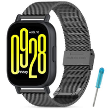 Carica l'immagine nel visualizzatore di Gallery, Cinturino Metallo Compatibile con Redmi Watch 5 Active/Redmi Watch 5 Lite, Regolabile Acciaio Inossidabile Braccialetto,