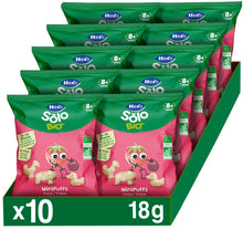 Carica l'immagine nel visualizzatore di Gallery, Hero Solo Bio Mini Puff alla Fragola Bio, Bimbi, 10x18g