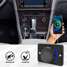 Carica l'immagine nel visualizzatore di Gallery, Caricabatteria da auto Dual USB 4.8 A, QC3.0 USB-A &amp; USB-C ricarica rapida presa per caricabatterie da auto, 12 V-24 V, 