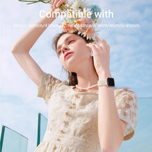 Carica l'immagine nel visualizzatore di Gallery, Higgs Cinturino Intrecciato Compatibili con Cinturini Apple Watch 38mm 40mm 41mm 42mm Uomo e Donna,Chiusura Magnetica in
