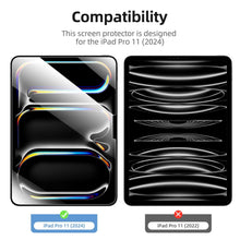 Carica l'immagine nel visualizzatore di Gallery, NEW'C Pellicola Vetro per iPad Pro 11 pollici (M4) 2024, in Vetro Temperato