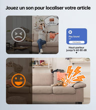 Carica l'immagine nel visualizzatore di Gallery, NOVOO Smart Tag, Etichetta Bluetooth per Apple &amp; Google Find My, Allarme 80dB, Impermeabile IPX5, Batteria Sostituibile,