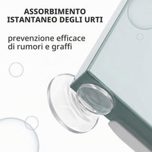 Carica l'immagine nel visualizzatore di Gallery, 80 Gommini Antiscivolo Adesivi per Vetro, 15mm x 2mm Distanziatori Trasparenti in PVC per Tavoli e Mobili, Paracolpi Ade