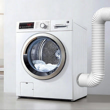 Carica l'immagine nel visualizzatore di Gallery, Aygrochy Tubo di scarico in PVC da 150 mm, tubo di ventilazione da 3 m, con 2 fascette stringitubo in acciaio inox, per 