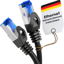 Carica l'immagine nel visualizzatore di Gallery, KabelDirekt – Cavo di Rete schermato 10Gbit/s – 10m, argento