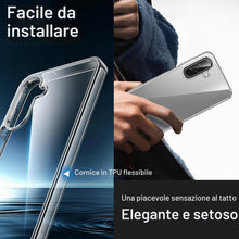 Carica l'immagine nel visualizzatore di Gallery, JETech Cover per Samsung Galaxy A17, Anti-Ingiallimento, Trasparente