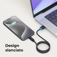 Carica l'immagine nel visualizzatore di Gallery, deleyCON 3,0m Cavo USB-C USB 3.0 5 Gbit/s USB-A a USB-C